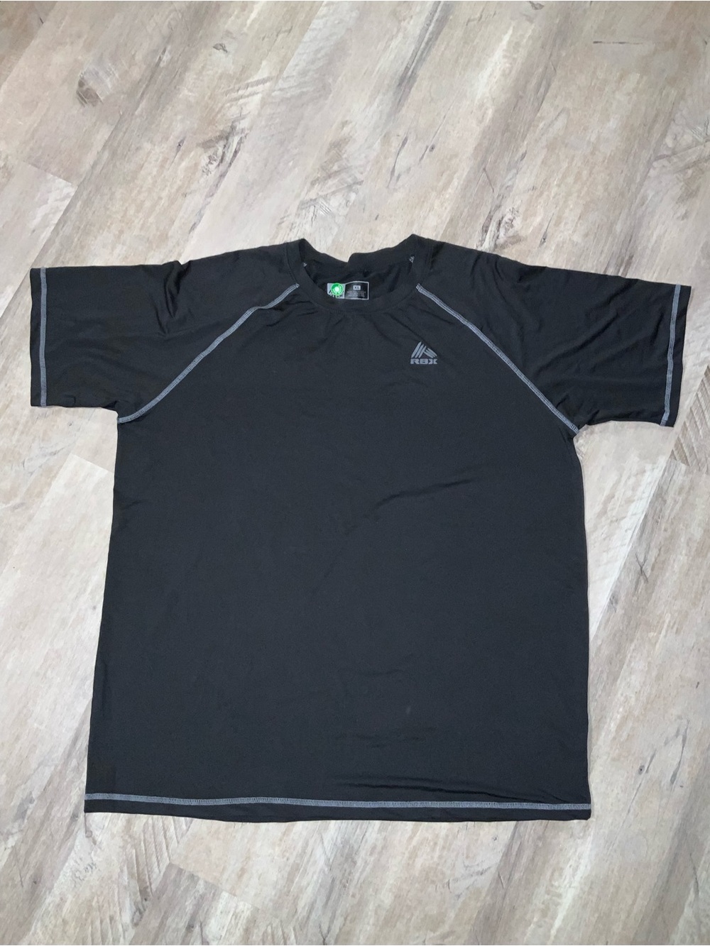 (Bin 19) RBX,Men’s Black Performance Tee, Size XL